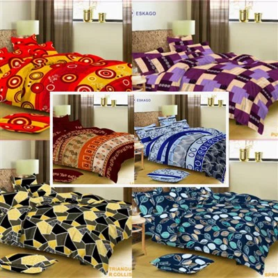 Комплект спално бельо от пигментен печат